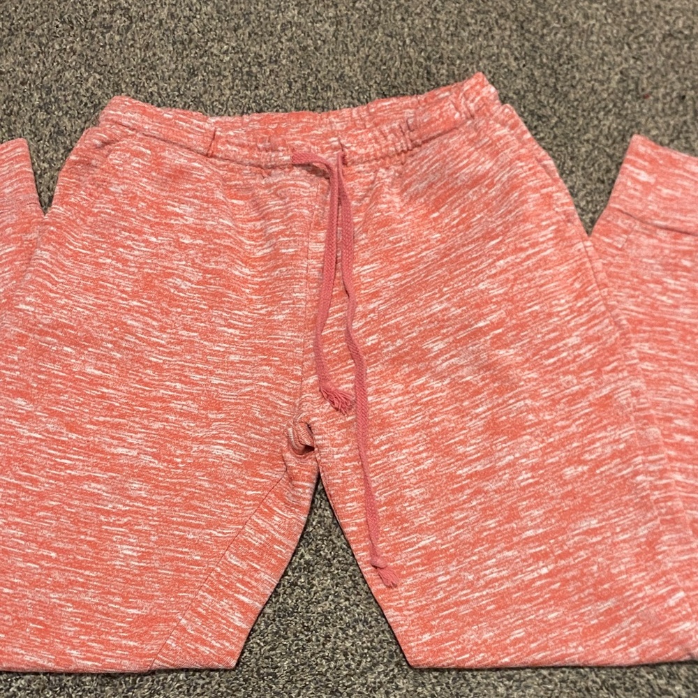 Ambiance Heathered Pink Jogger Pants